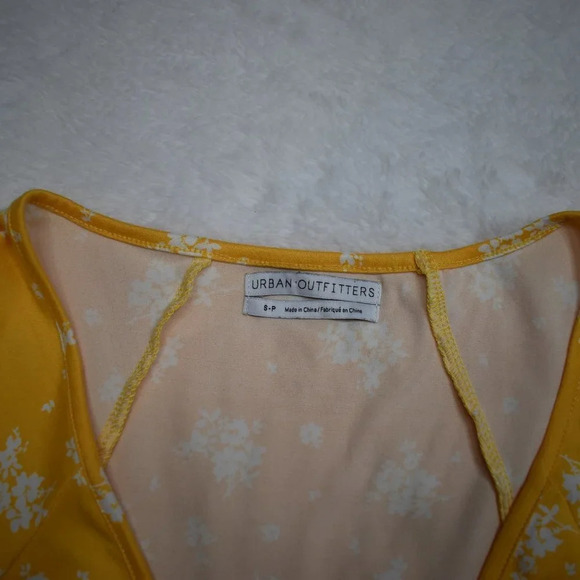 Urban Outfitters Babydoll Dress Sz S Tiered Floral Mini Stretchy 90s Cottagecore - Picture 10 of 16